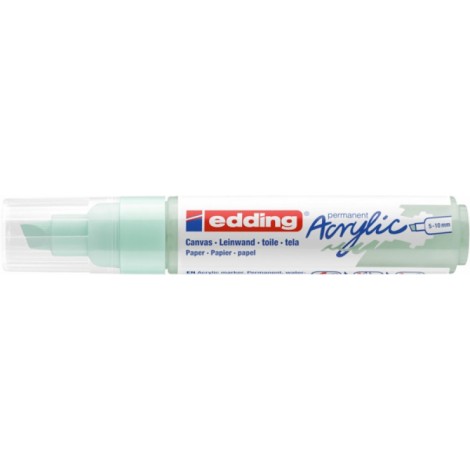 Marker akrylowy e-5000 EDDING, 5-10 mm, matowa aksamitna mięta