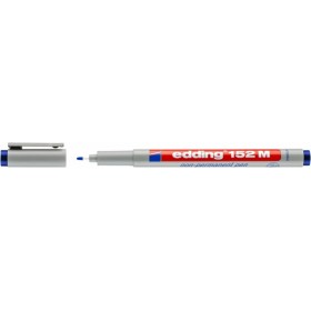 Foliopis zmywalny e-152 M EDDING, 1 mm, niebieski