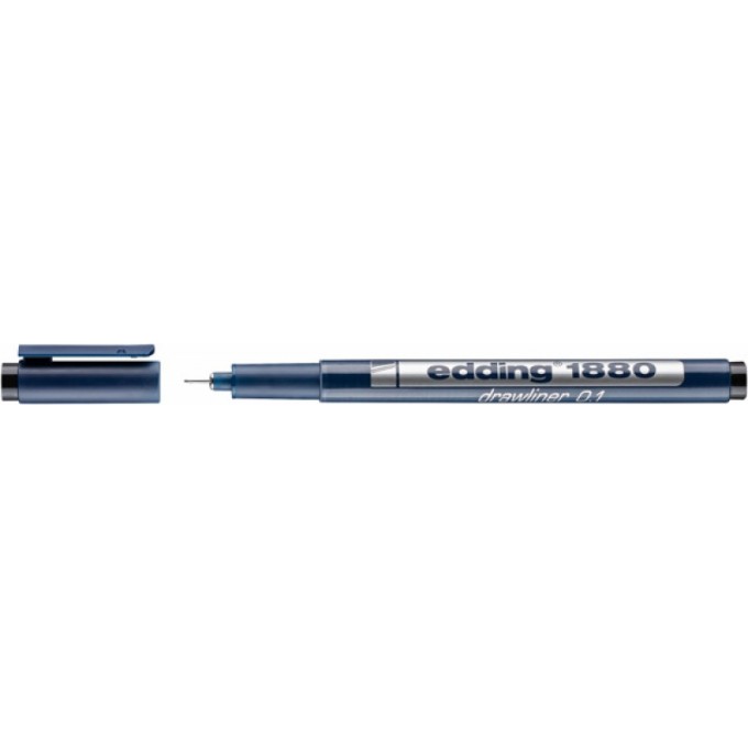 Drawliner e-1880 EDDING, 0,25 mm, czarny