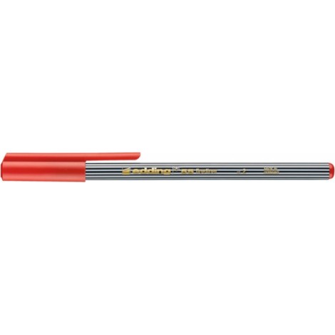 Cienkopis e-55 EDDING, 0,3 mm, czerwony