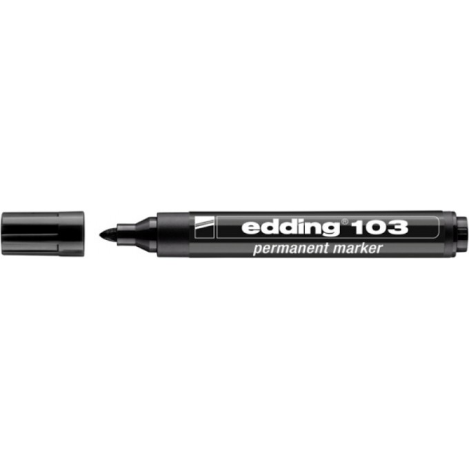 Marker permanentny e-103 EDDING, czarny
