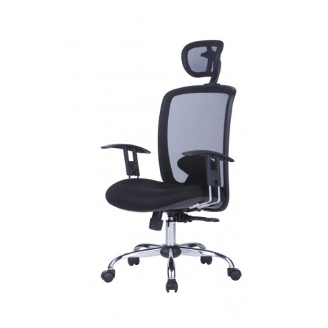 Fotel biurowy OFFICE PRODUCTS Samos, czarny