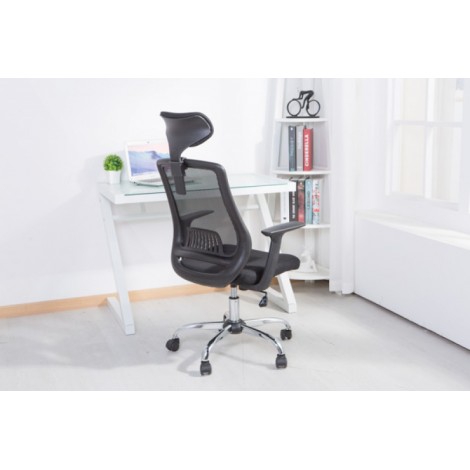 Fotel biurowy OFFICE PRODUCTS Itaka, czarny