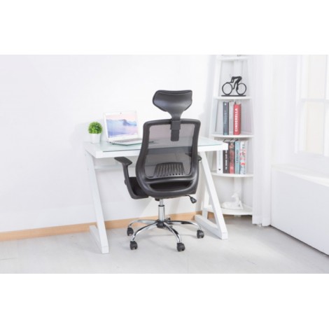 Fotel biurowy OFFICE PRODUCTS Itaka, czarny