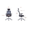 Fotel biurowy OFFICE PRODUCTS Itaka, czarny