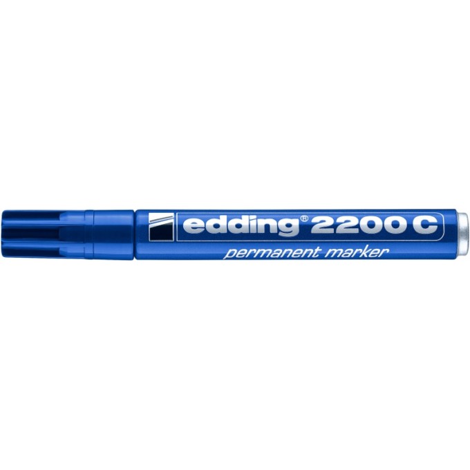 Marker permanentny e-2200 C EDDING, 1-5 mm, niebieski