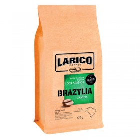 Kawa LARICO Brazylia Santos, ziarnista, 470g