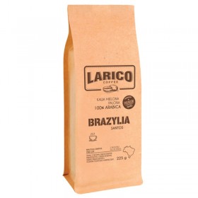 Kawa LARICO Brazylia Santos, mielona, 225g