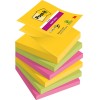 Karteczki samoprzylepne Post-it® Super Sticky Z-Notes, CARNIVAL, 76x76mm, 6x90 kart.