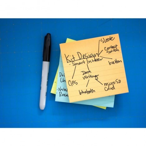 Karteczki samoprzylepne Post-it Super Sticky, COSMIC, 9x90 kart.