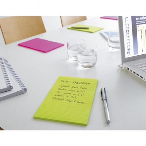 Karteczki samoprzylepne Post-it Super Sticky, COSMIC, 9x90 kart.