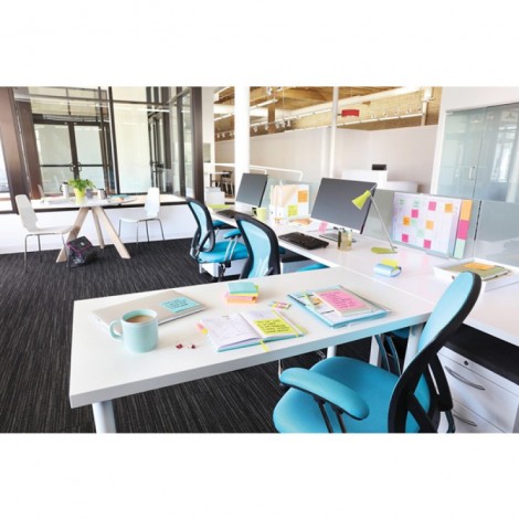 Karteczki samoprzylepne Post-it Super Sticky, COSMIC, 9x90 kart.