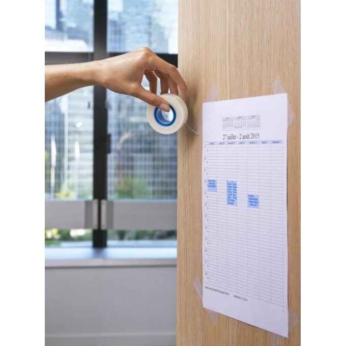 Taśma biurowa, do repozycjonowania SCOTCH® Removable (811), matowa, 19mm, 32, 9m