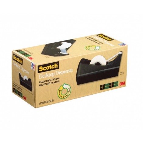 Dyspenser do taśm SCOTCH® (C-38), czarny