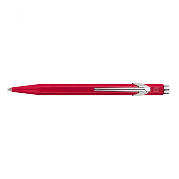 Długopis CARAN D'ACHE 849 Colormat-X, M, czerwony