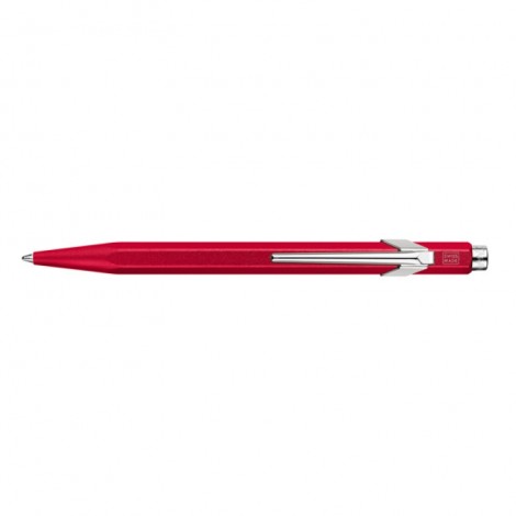 Długopis CARAN D'ACHE 849 Colormat-X, M, czerwony