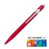 Długopis CARAN D'ACHE 849 Colormat-X, M, czerwony