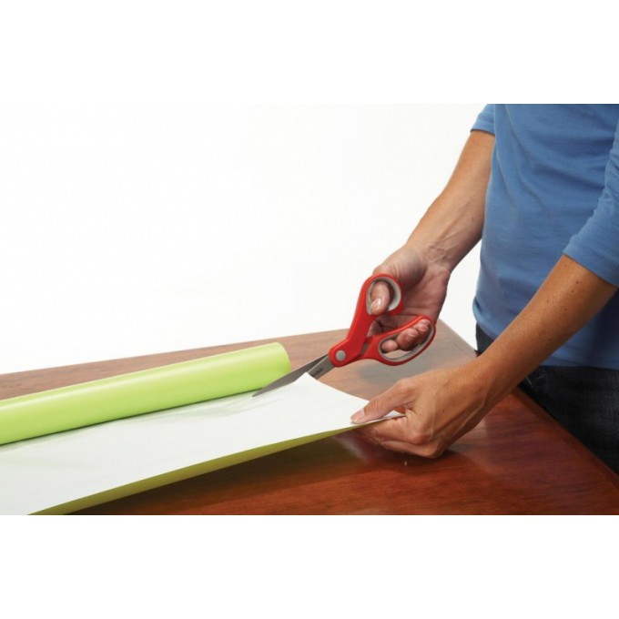 Nożyczki biurowe SCOTCH® (1428), ergonomiczne, 20,5cm, czerwono-szare