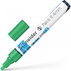 Marker akrylowy SCHNEIDER Paint-It 320, 4 mm, zielony