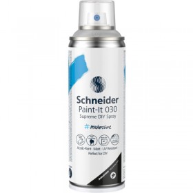 Lakier w sprayu DIY SCHNEIDER Paint-It 030, 200ml, srebrny