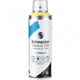 Lakier w sprayu DIY SCHNEIDER Paint-It 030, 200ml, pastelowy żółty