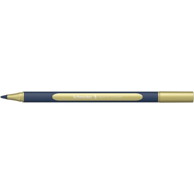 Pióro kulkowe SCHNEIDER Paint-It 050, metaliczne 0,4 mm, złoty metalik