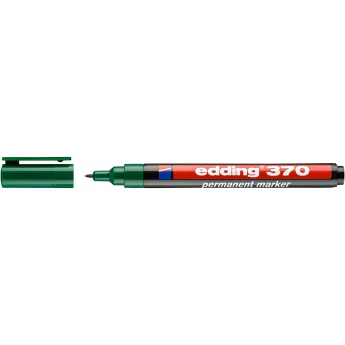 Marker permanentny e-370 EDDING, 1mm, zielony