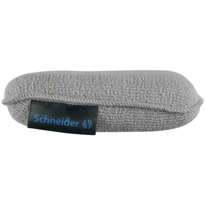 Gąbka do tablic suchościeralnych/szklanych SCHNEIDER Maxx 296, z mikrofibry, szara