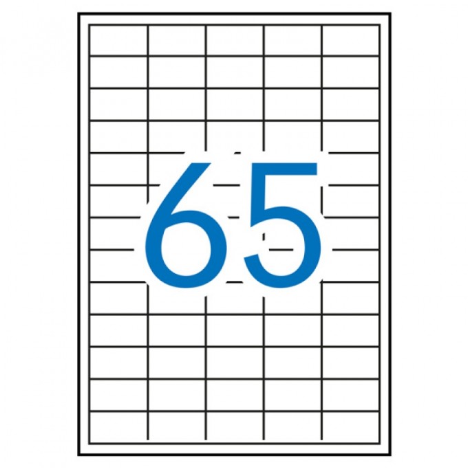 Etykiety uniwersalne APLI, 38x21,2mm, prostokątne, białe 100 ark.