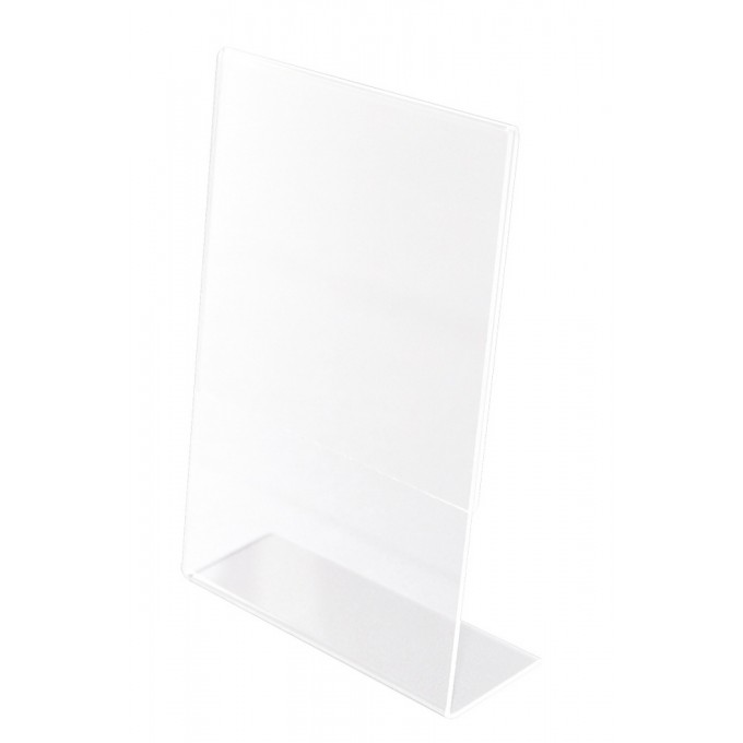 Podstawka z plexi Q-CONNECT, 100x150mm, transparentna