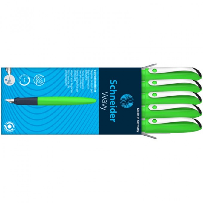 Pióro wieczne SCHNEIDER Wavy, zielone
