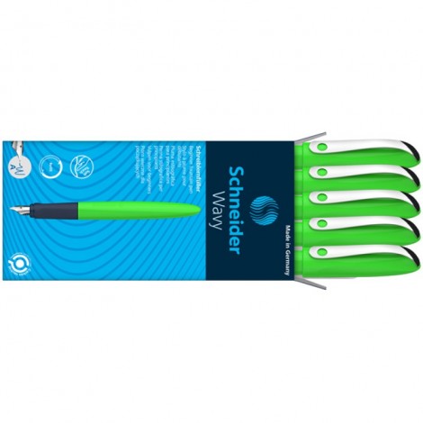 Pióro wieczne SCHNEIDER Wavy, zielone