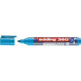 Marker do tablic e-360 EDDING, 1,5-3mm, błękitny