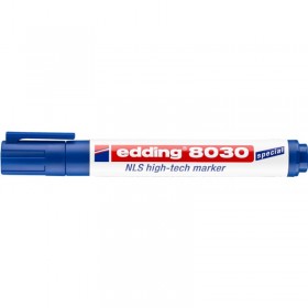 Marker permanentny przemysłowy e-8030 EDDING, 1,5-3mm, niebieski