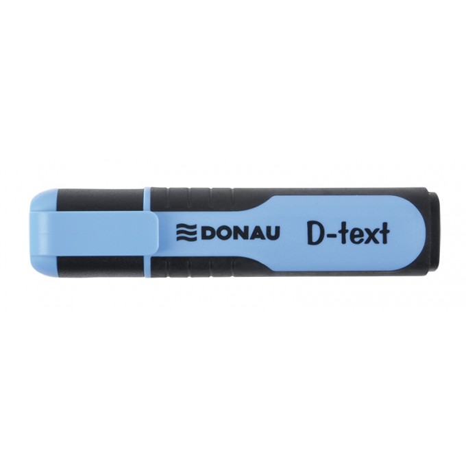 Zakreślacz DONAU D-Text, 1-5mm (linia), eurozawieszka, niebieski