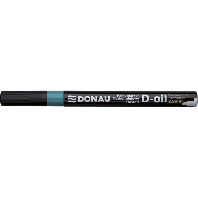 Marker olejowy DONAU, 2,2mm, zawieszka, zielony