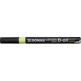 Marker olejowy DONAU, 2,2mm, zawieszka, żółty