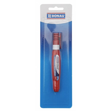 Korektor w piórze DONAU, z plastikową końcówką, 10ml, blister