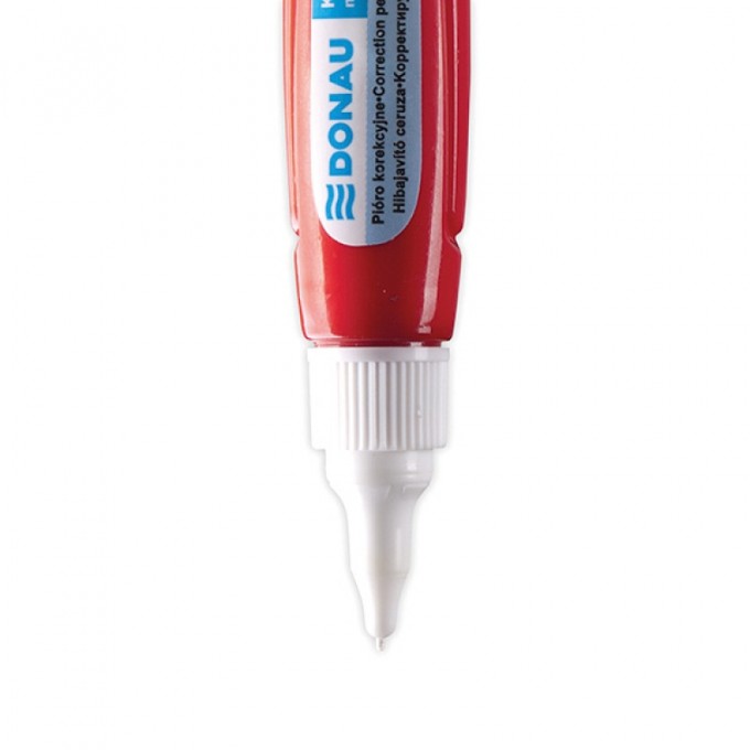 Korektor w piórze DONAU, z plastikową końcówką, 10ml, blister