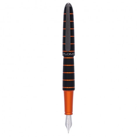 Pióro wieczne DIPLOMAT Elox, B, czarne/pomarańczowe