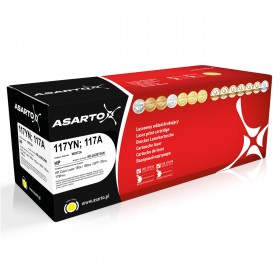 Toner Asarto do HP 117YN | W2072A | 700 str. | yellow