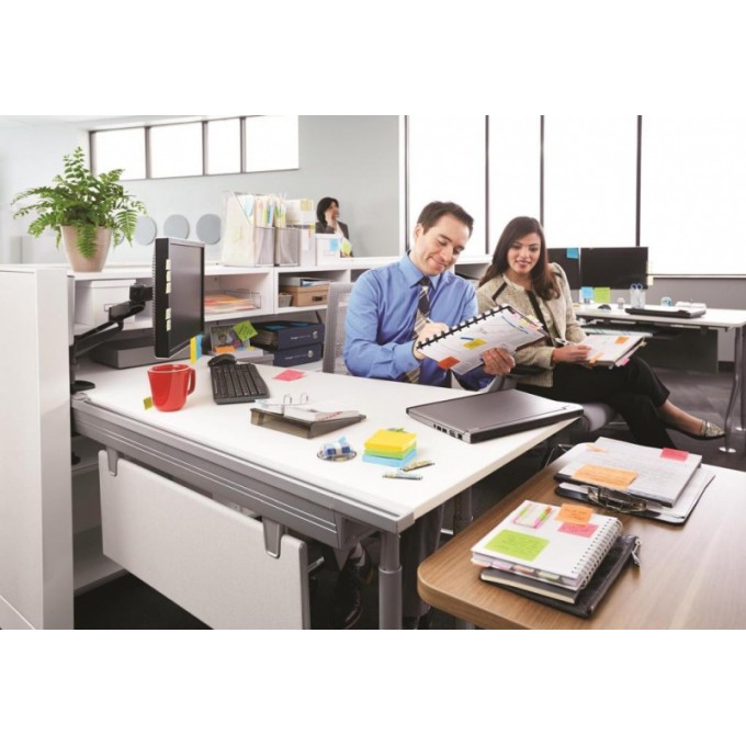 Zestaw promocyjny zakładek POST-IT® (680 -P10+2), PP, 25,4x43,2mm, mix kolorów, 10+2 GRATIS