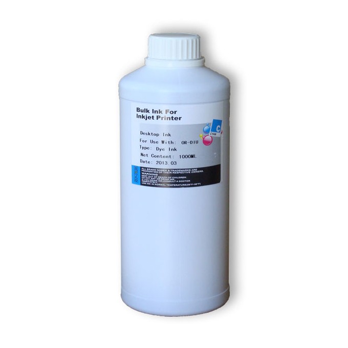 Butelka Cyan HP 1L tusz barwnikowy Uniwersal  