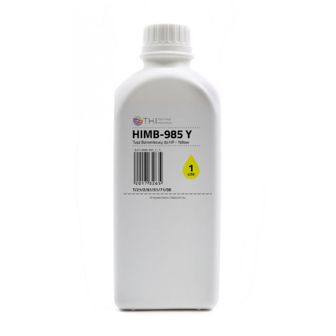 Butelka Yellow HP 1L Tusz Barwnikowy (Dye) INK-MATE HIMB985 