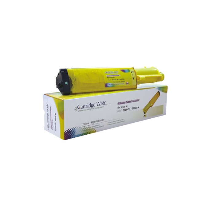 Toner Cartridge Web Yellow Dell 3000 zamiennik 593-10063 
