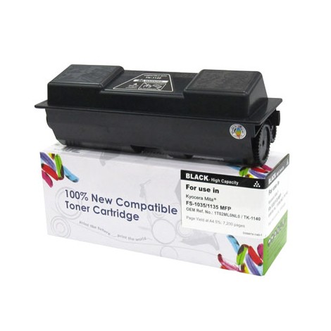 Toner Cartridge Web Czarny Kyocera TK1140 zamiennik TK-1140 