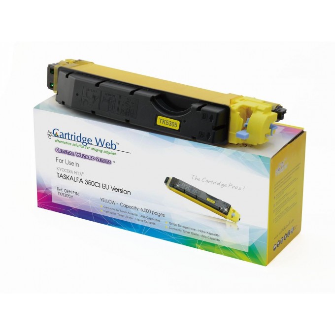 Toner Cartridge Web Yellow Kyocera TK5305 zamiennik TK-5305Y 