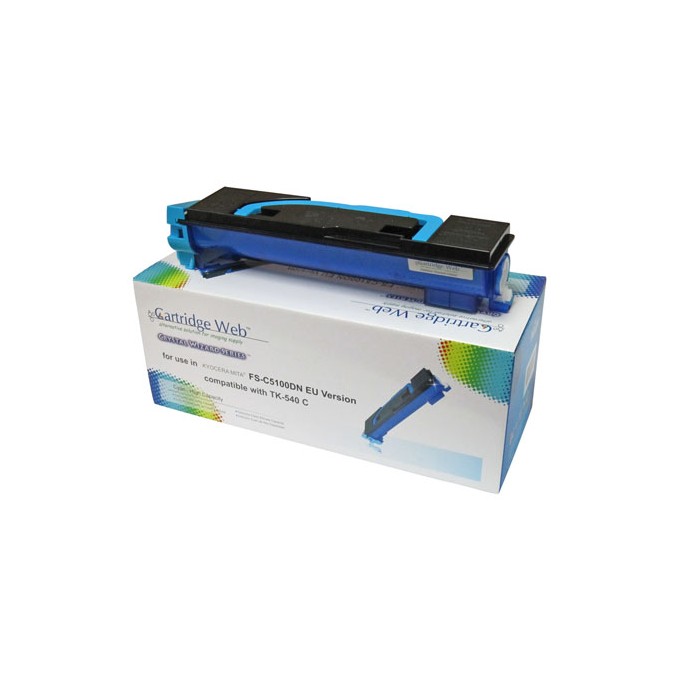 Toner Cartridge Web Cyan Kyocera TK540/TK542 zamiennik TK-540C 