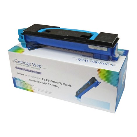 Toner Cartridge Web Cyan Kyocera TK540/TK542 zamiennik TK-540C 