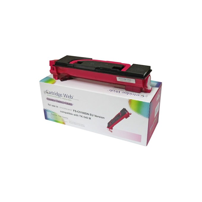 Toner Cartridge Web Magenta Kyocera TK540/TK542 zamiennik TK-540M 